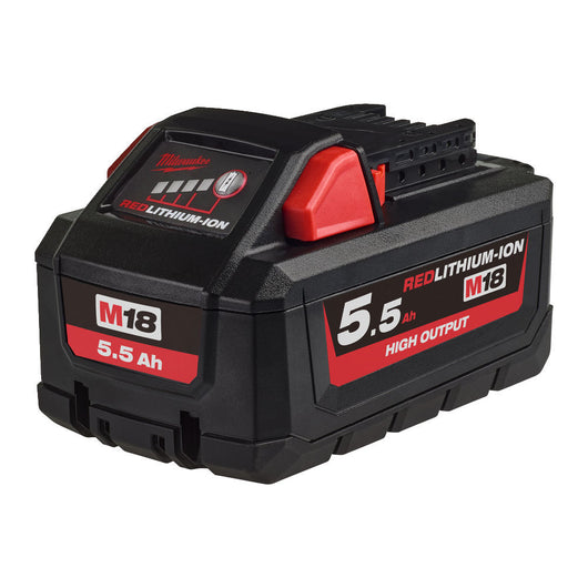 M18 B5,5-Batteria M18 High Output 18V Da 5,5Ah-Red Lithium-