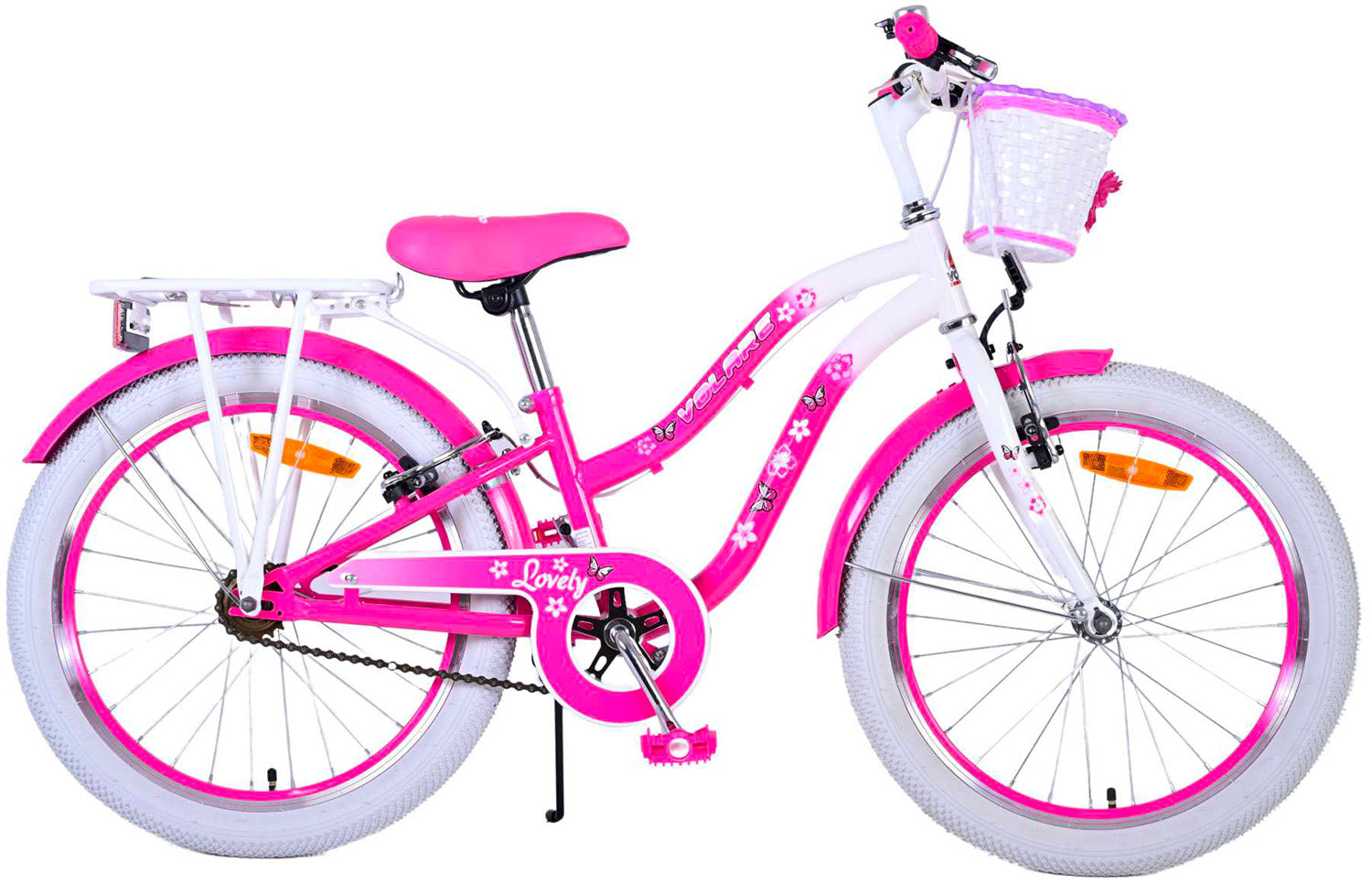 Bicicletta MTB Ragazza 20” 7V in Metallo Lovely Rosa