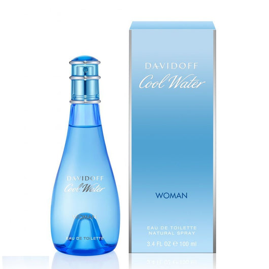 Eau de toilette donna davidoff cool water woman 100 ml - 3414202011752