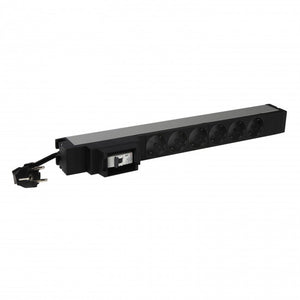 Middle atlantic products 646831 unità di distribuzione dell'energia (pdu) 6 presa(e) ac 1u nero - LG-646831