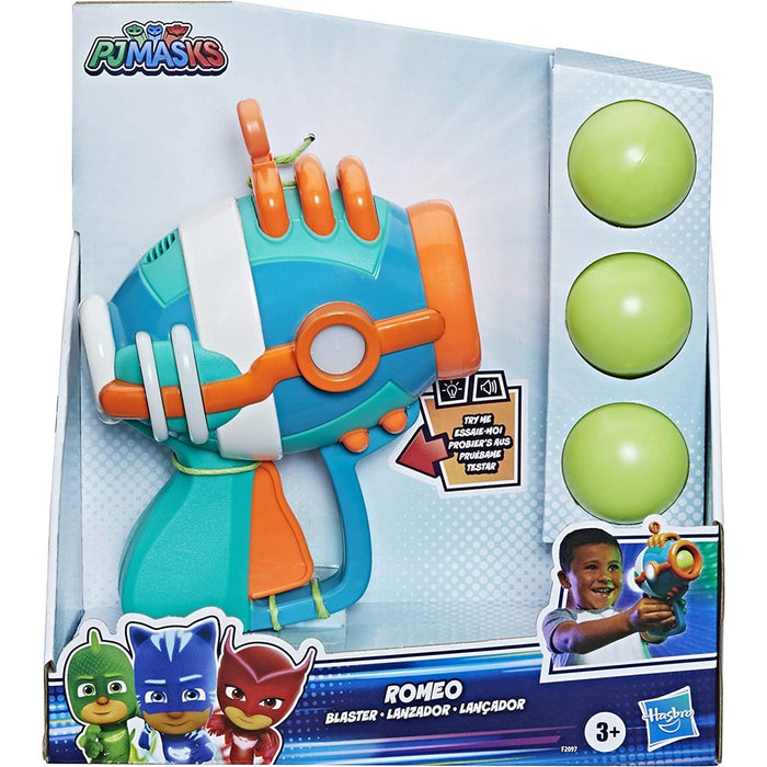 Romeo Blaster Giocattolo PJ Masks Pistola Lancia Palleine Bambini Idea Regalo