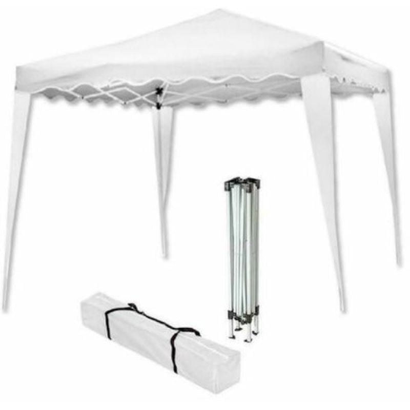 Gazebo Pieghevole Camel 3x3 metri bianco