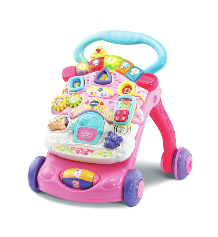 Vtech super primi passi parlante 2 in 1 - rosa - 80-505659