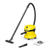 Karcher Aspira Solidi Liquidi WD 2 Plus V-12/4/18/C Bidone Aspiratutto 1000W