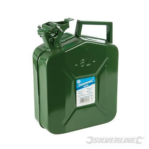 Tanica carburantein metallo  da 5 10L Silverline Prezzo - 5 L