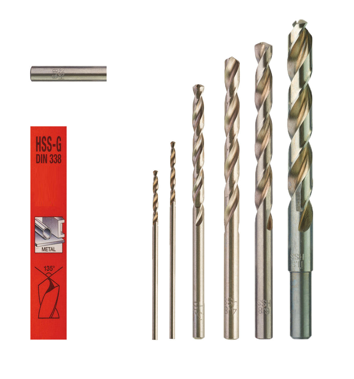 Punte Per Metallo Hss-G Thunderweb Din 338-Diametro Da 1Mm A 13Mm--Diametro/Lunghezza Ø 4.2X75/43 Mm 1Pz