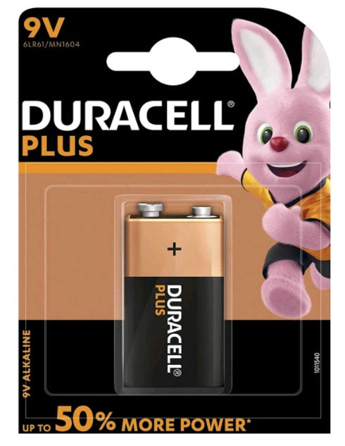 PILA DURACELL TRANSISTOR 9V1 9 VOLT confezione da BLISTER 10