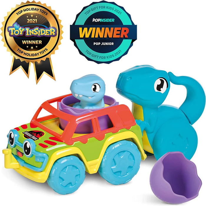 Macchina Jurassic World Chase e Roll Raptors Giocattolo per Bambini Idea Regalo