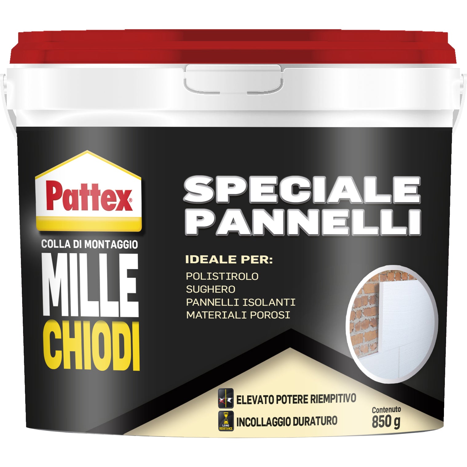 PATTEX MILLECHIODI SPECIALE PANNELLI 850 GR.  PZ 12 