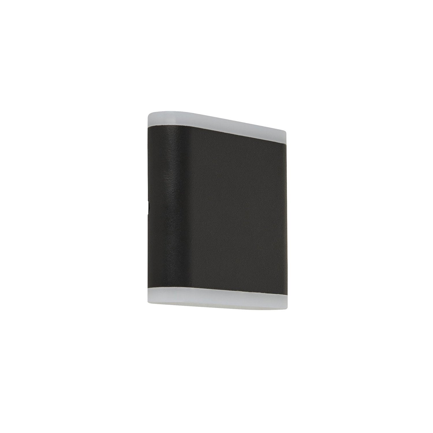 Applique Da Esterno Stratford Alluminio Bianco Policarbonato Nero Led 4W 4000K