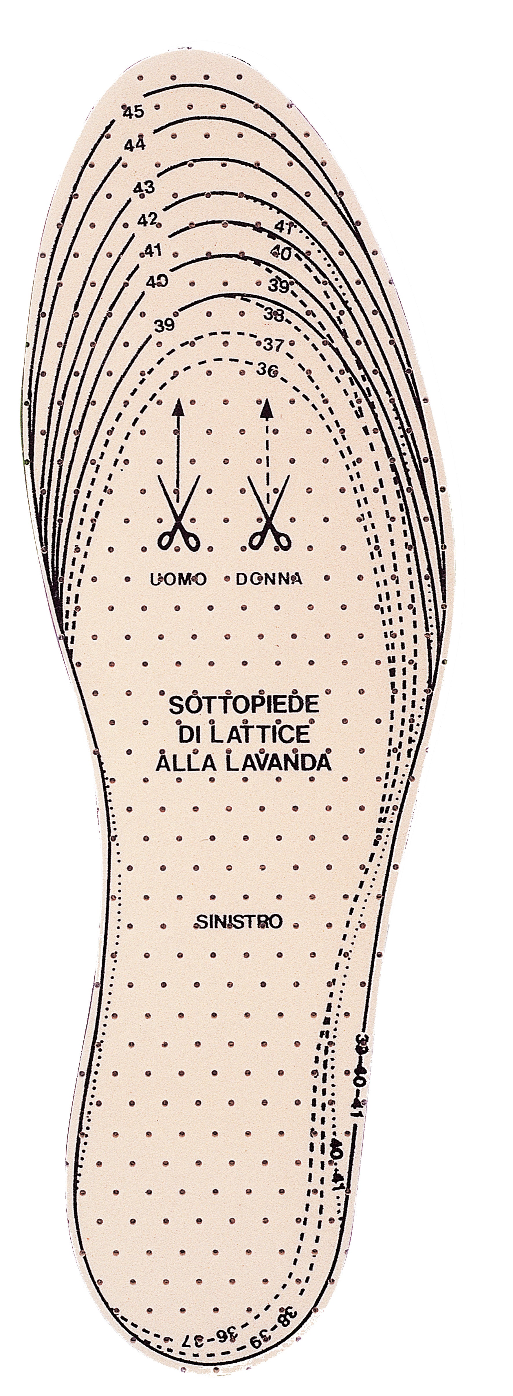 SOLETTE DX-SX LAVANDA MIS.DA 36 A 46  PA 24,0