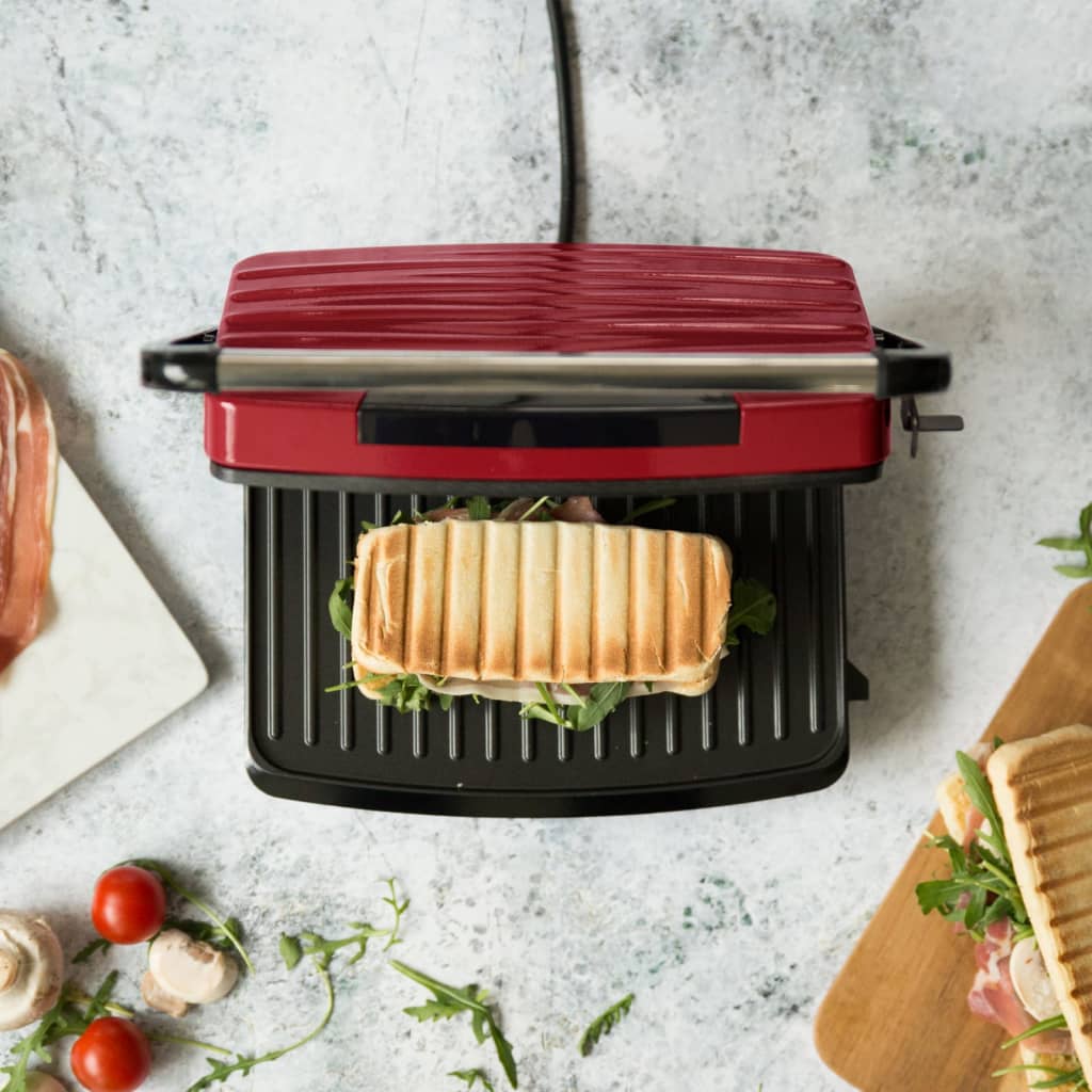 Livoo Grill Compatto 750 W Rosso 443474