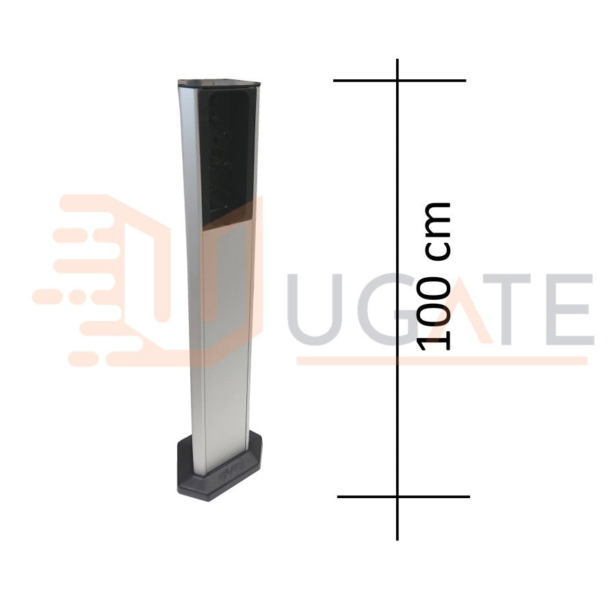 Colonnina colonnetta singola per fotocellule alta 100 cm FAAC GENIUS 401075