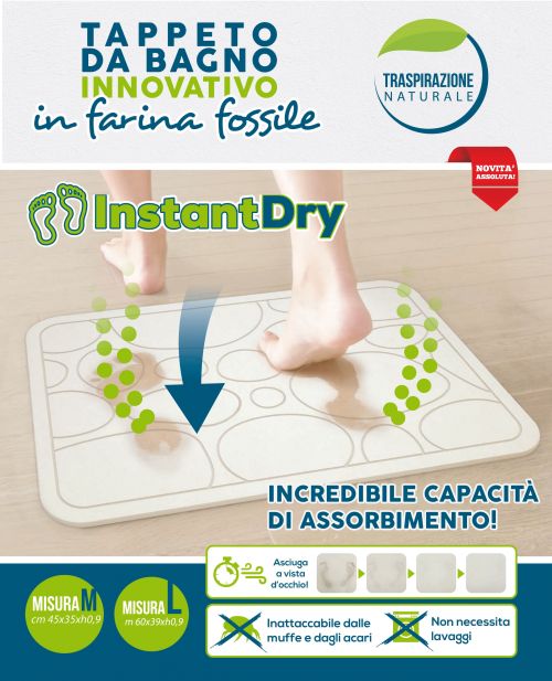 Tappeto doccia autoasciugante - InstantDry - Misura: 60x39