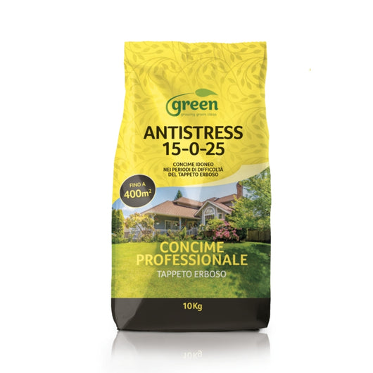 CONCIME ANTISTRESS INVERNALE per prato TAPPETI ERBOSI piante fiorite 10 Kg Green