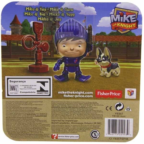 Mike The Knight Yap Training post Il Cavaliere Personaggio Gioco Fisher Price