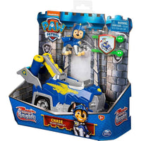 Paw Patrol Veicolo Polizia Rescue Knight Gioco Sparaproiettili Personaggio Chase