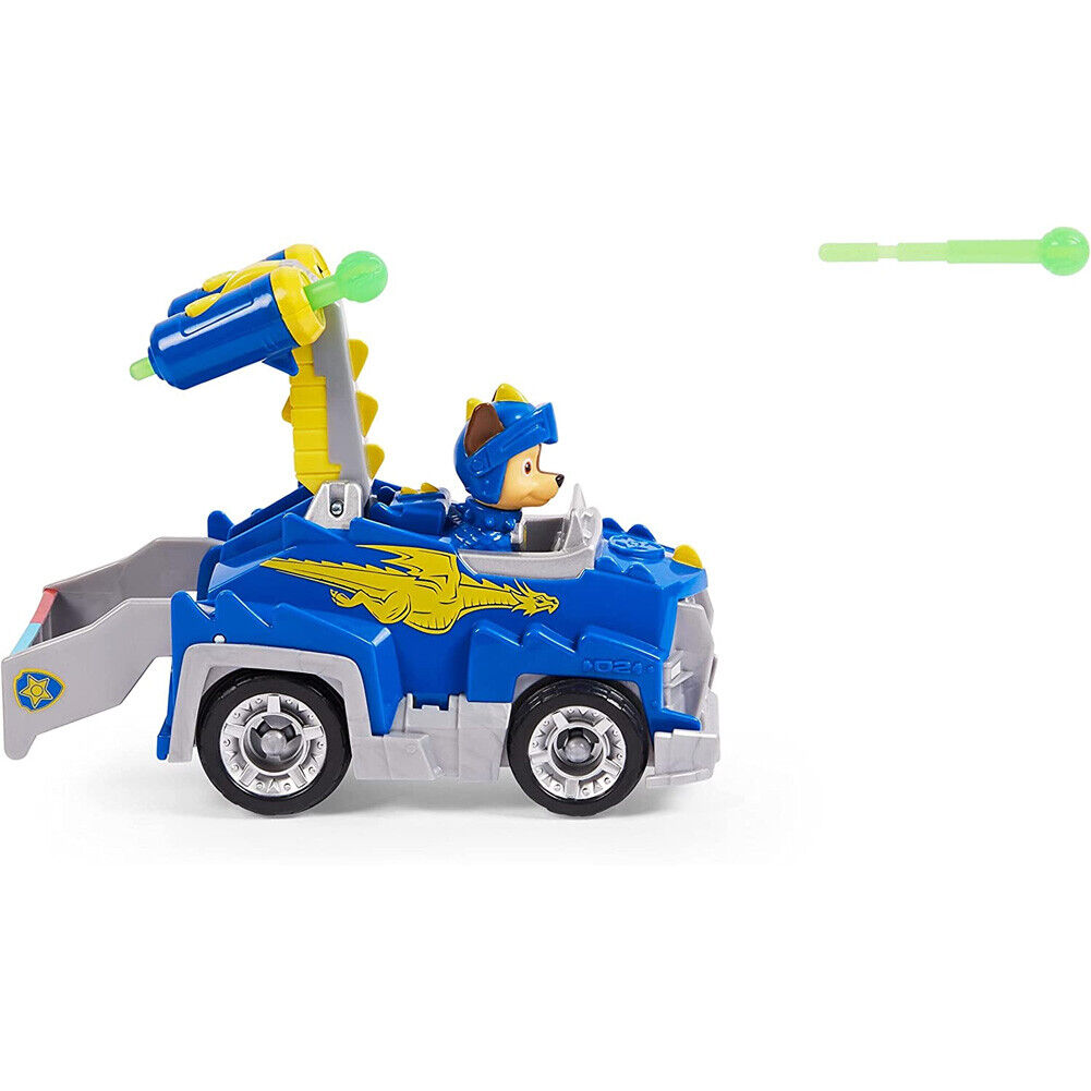 Paw Patrol Veicolo Polizia Rescue Knight Gioco Sparaproiettili Personaggio Chase