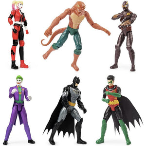 Set 6 Personaggi Dc Batman Action Figures Supereroe Giocattolo Gioco Idea Regalo