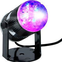 Lampada Roteante Lampadina RGB Effetti Luce LED Luci Discoteca Natale Feste