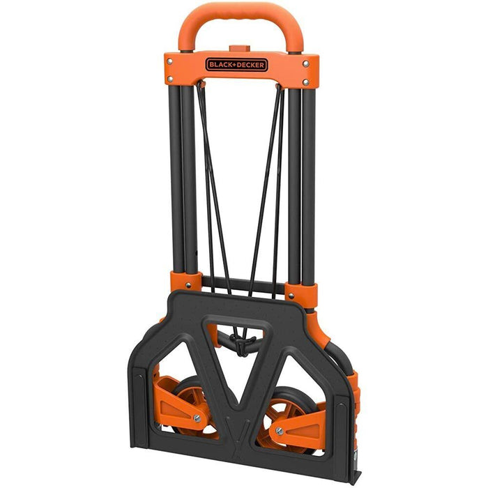 Carrello Portapacchi Pieghevole Portatutto 2 Ruote Portata 65Kg Black Decker