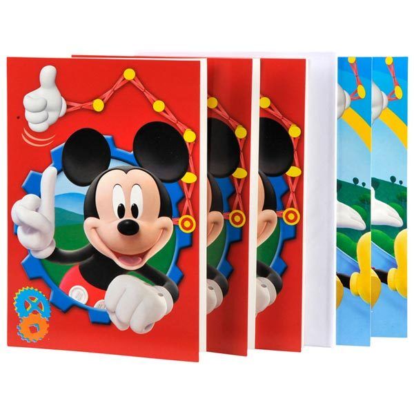 Confezione Biglietto d'auguri Disney set 10 pezzi ( 5 biglietti + 5 buste )