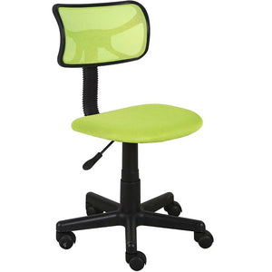 Sedia Girevole 5 Ruote Ufficio Cameretta Scrivania Schienale Ergonomico colore Verde