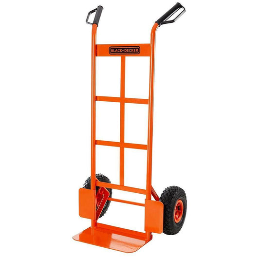 Carrello Portapacchi Portatutto 2 Ruote Portata 120Kg Black Decker Professionale