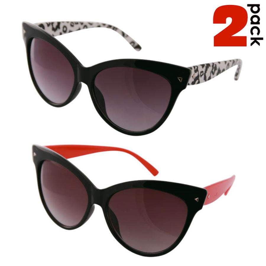 2 Occhiali da Sole ReflexxVision UV 400 Donna modello Lucca Colori Assortiti