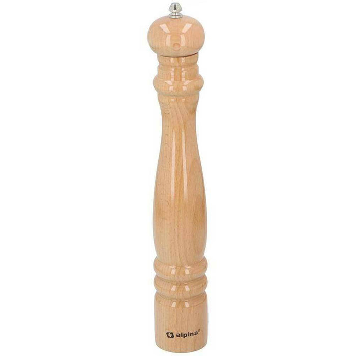 Macina Sale Pepe in Legno Macinino Macinapepe Manuale Accessori Cucina 36cm