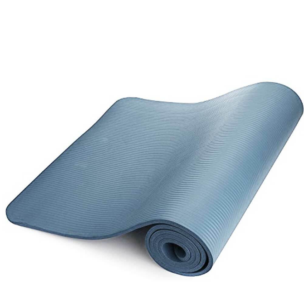 Tappetino Yoga Aerobica Pilates Tappeto Allenamento Fitness Palestra Azzurro