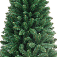 Albero Di Natale SLIM Pino Dei Sogni Altezza 240 cm Base a Croce 1125 Rami