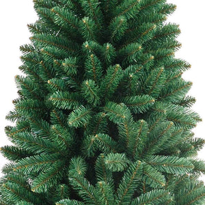 Albero Di Natale SLIM Pino Dei Sogni Altezza 240 cm Base a Croce 1125 Rami