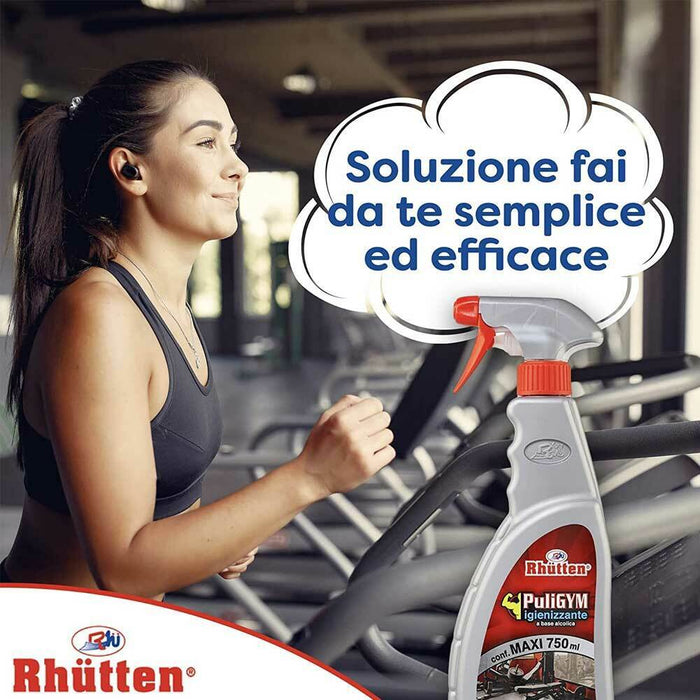 Puligym Igienizzante Base Alcolica Pulizia Superfici Attrezzi palestra 750ml