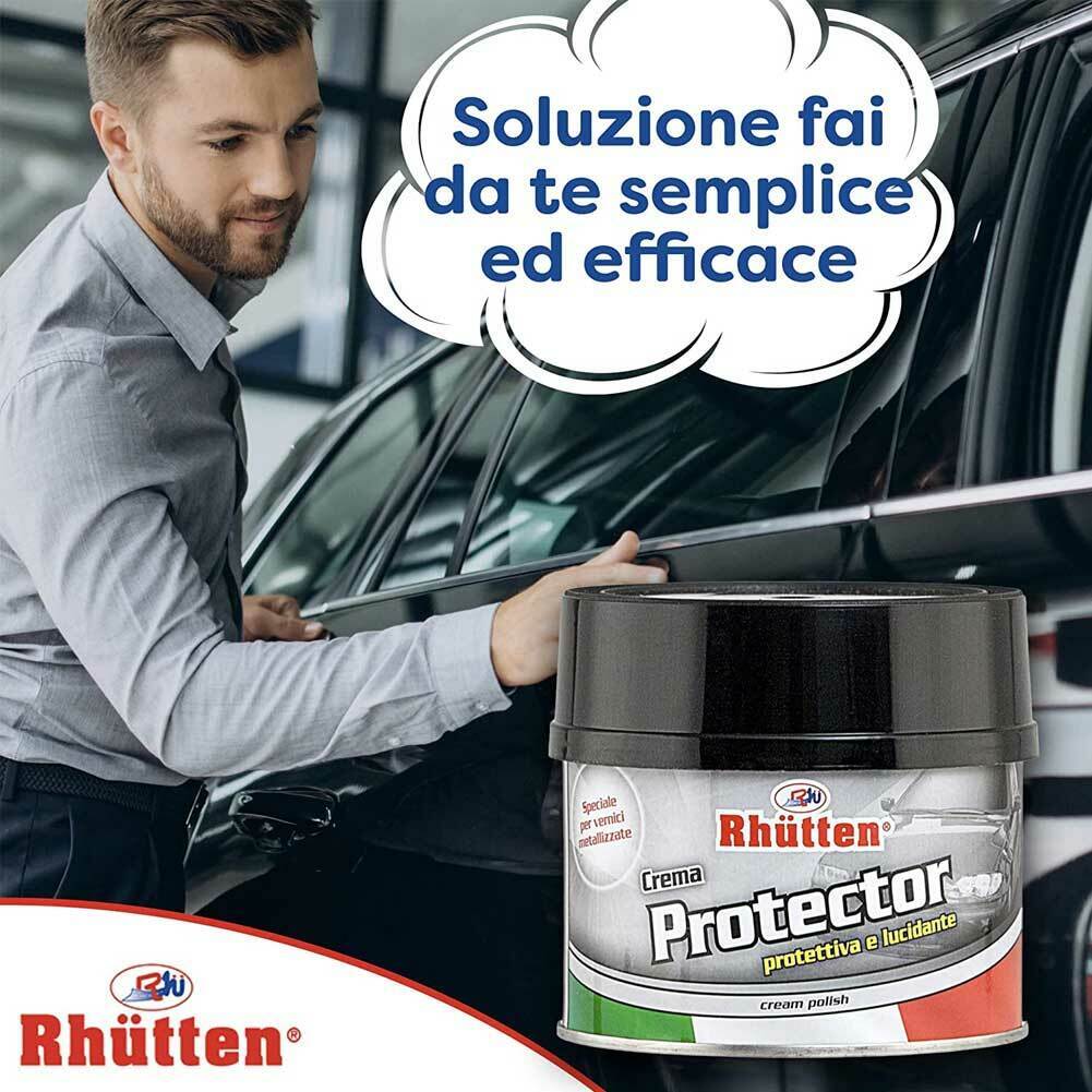 Rhutten Crema Protector Protettiva e Lucidante Carrozzeria Auto moto 250ml