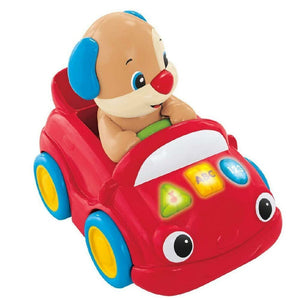 Fisher-Price Macchinina Spingi Vai Luci Suoni Giocattolo Bambini Prima Infanzia