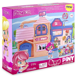 Pinypon Playset Casa dello Studente con Personaggio Michelle e Accessori Gioco