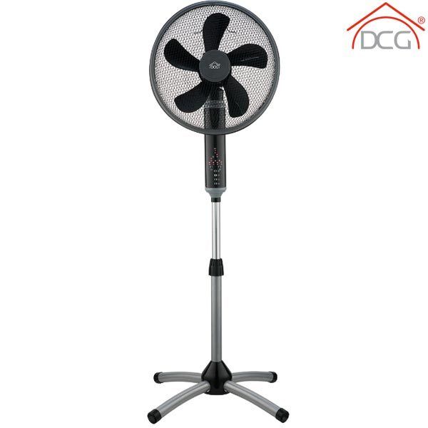 Ventilatore a Colonna Con Rotazione 360 3 Velocita Timer + Telecomando DCG