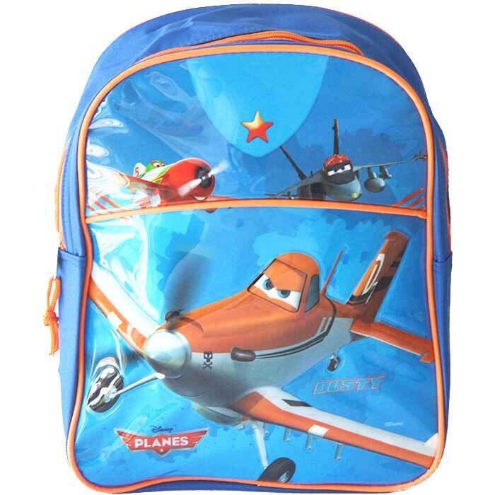 Zainetto Scuola Asilo e Tempo Libero Disney Planes In Tessuto e PVC