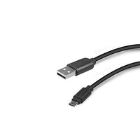 Cavo Dati e Ricarica USB 2.0 e MICRO USB Lunghezza 1 Metro Nero SBS