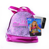 Cestino Portapranzo Per Bambini Hanna Montana In Tessuto Lunch Bag Disney