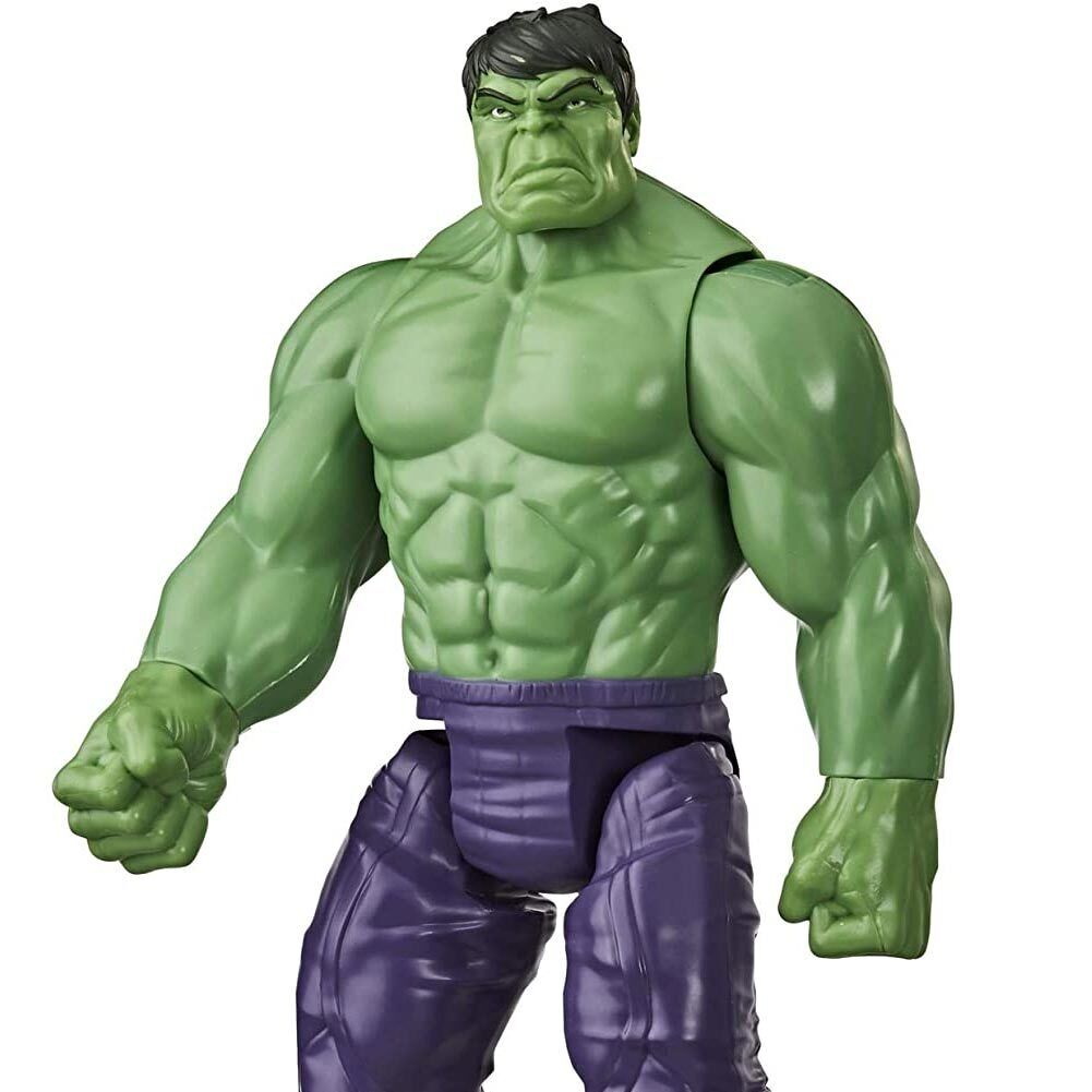 Action Figures Marvel Avengers Incredibile Hulk Titan Hero Series 30cm Snodato