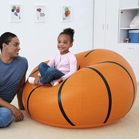 Bestway Poltrona Poltroncina Pouf Gonfiabile Palla da Basket Per Bambini