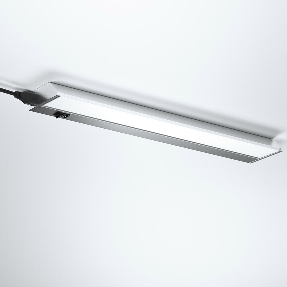 Lampada Luce Sottopensile 60 cm Mobili Cucina Armadio Barra 60 LED in Alluminio