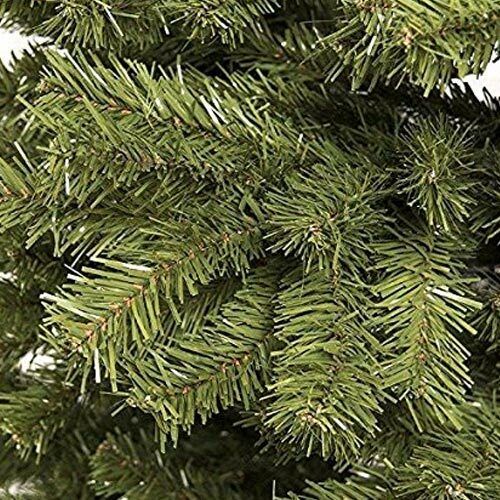 Albero Di Natale 120 Cm Pino Cuore D'oro Verde Folto 265 Rami Base A Croce