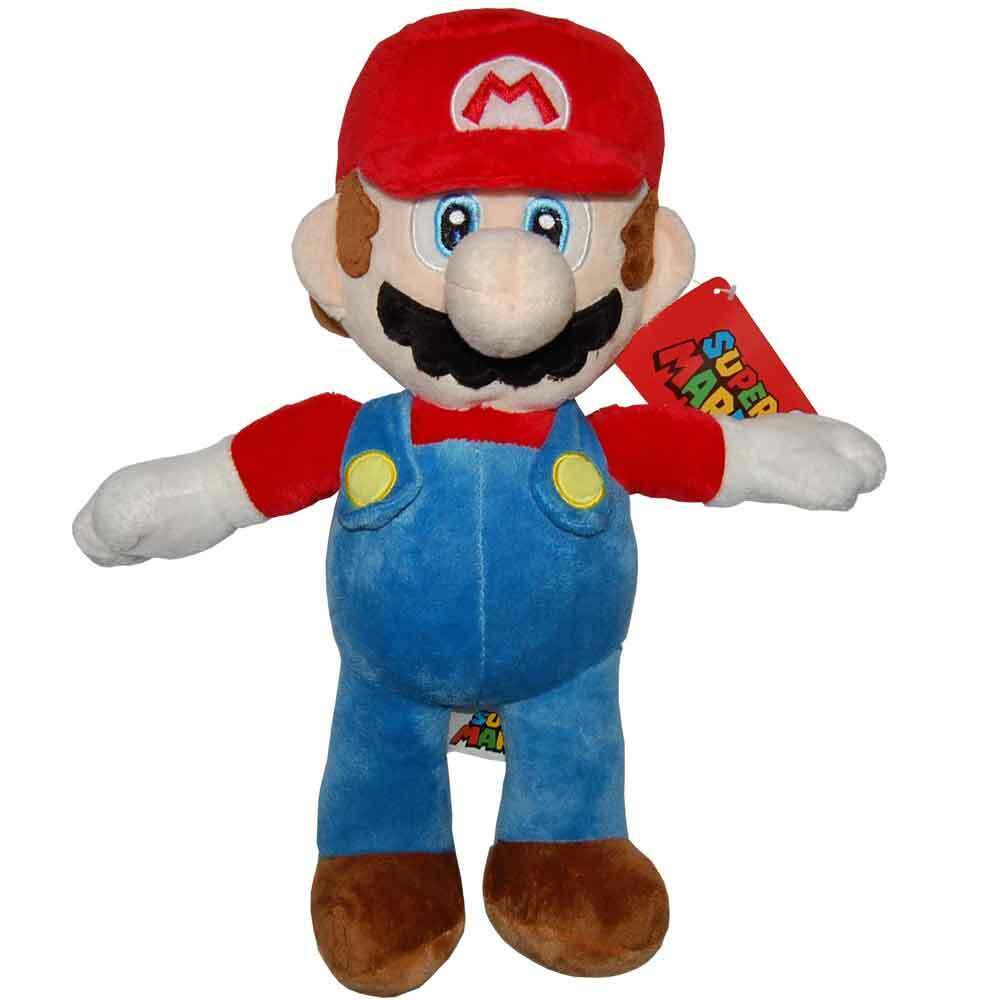 Peluche Super Mario 36cm Giocattolo Bambini Personaggio Gioco Nintendo