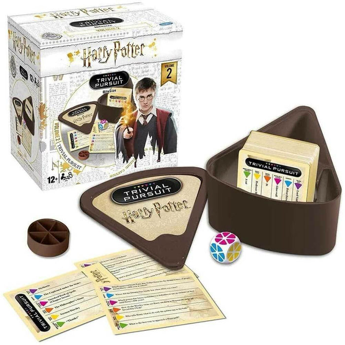 Gioco di Societa da Tavolo Mini Trivial Pursuit Harry Potter Volume 2 Portatile