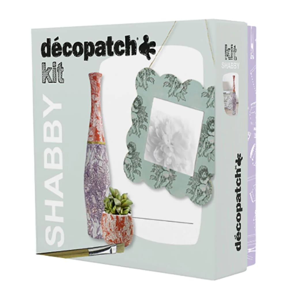 Decopatch Cofanetto Creativo  Shabby Kit 444567