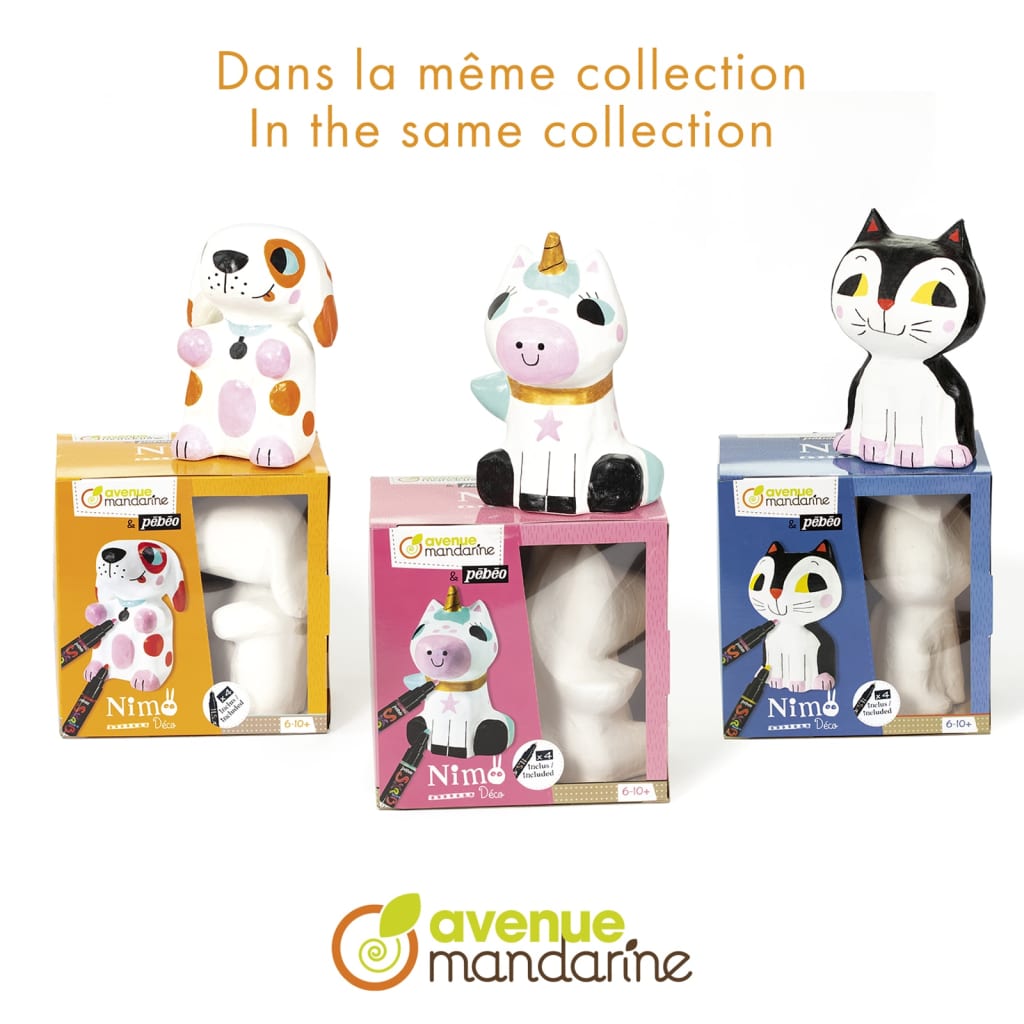 Avenue Mandarine Set da Disegno Nimo Deco Victor the Cat 444564