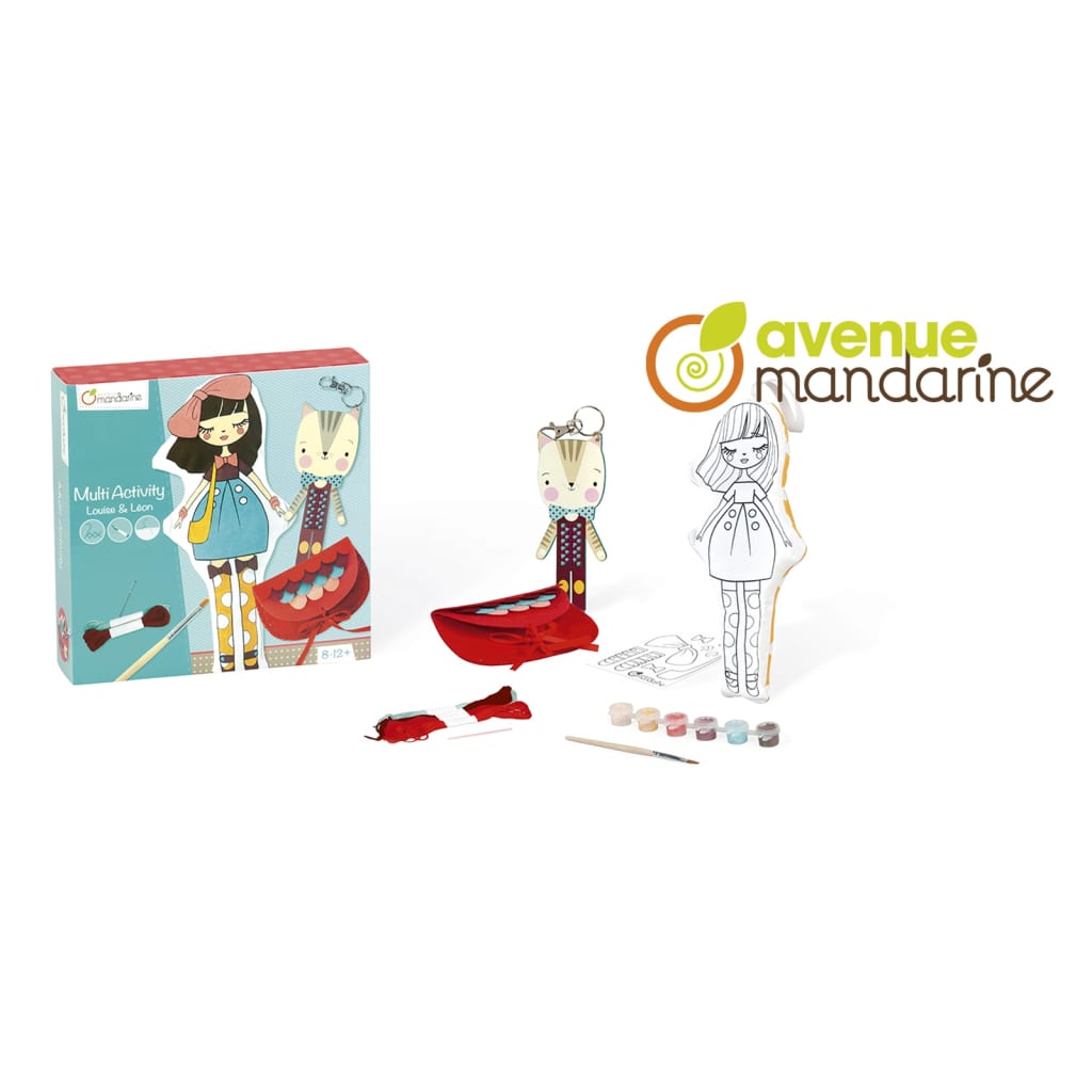 Avenue Mandarine Cofanetto da Gioco Multi Attività Louise & Leon 444542